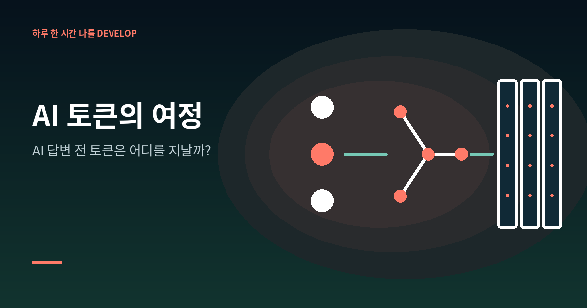 2026. 7. 11 AI 토큰의 여정 - AI 답변 전 토큰은 어디를 지날까? 대표 이미지